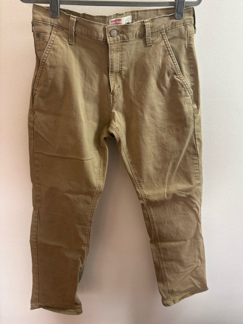 Signature By Levi Strauss Tan Athletic Fit Jeans 32/32